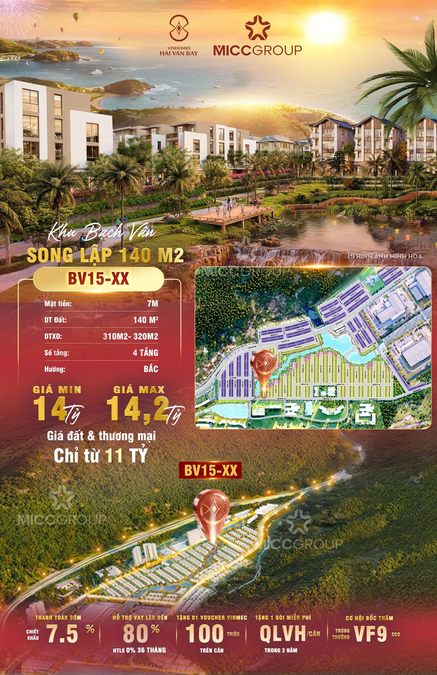 Phối cảnh Vinhomes Hải Vân Bay - Bạch Vân 4