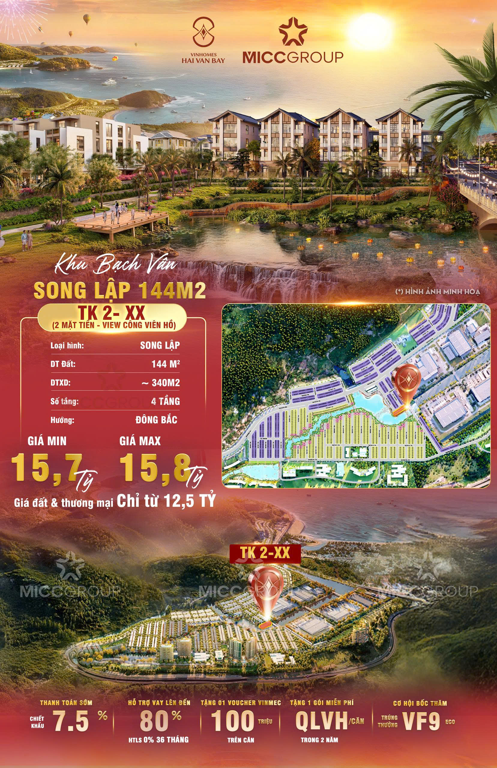 Phối cảnh Vinhomes Hải Vân Bay - Bạch Vân 10