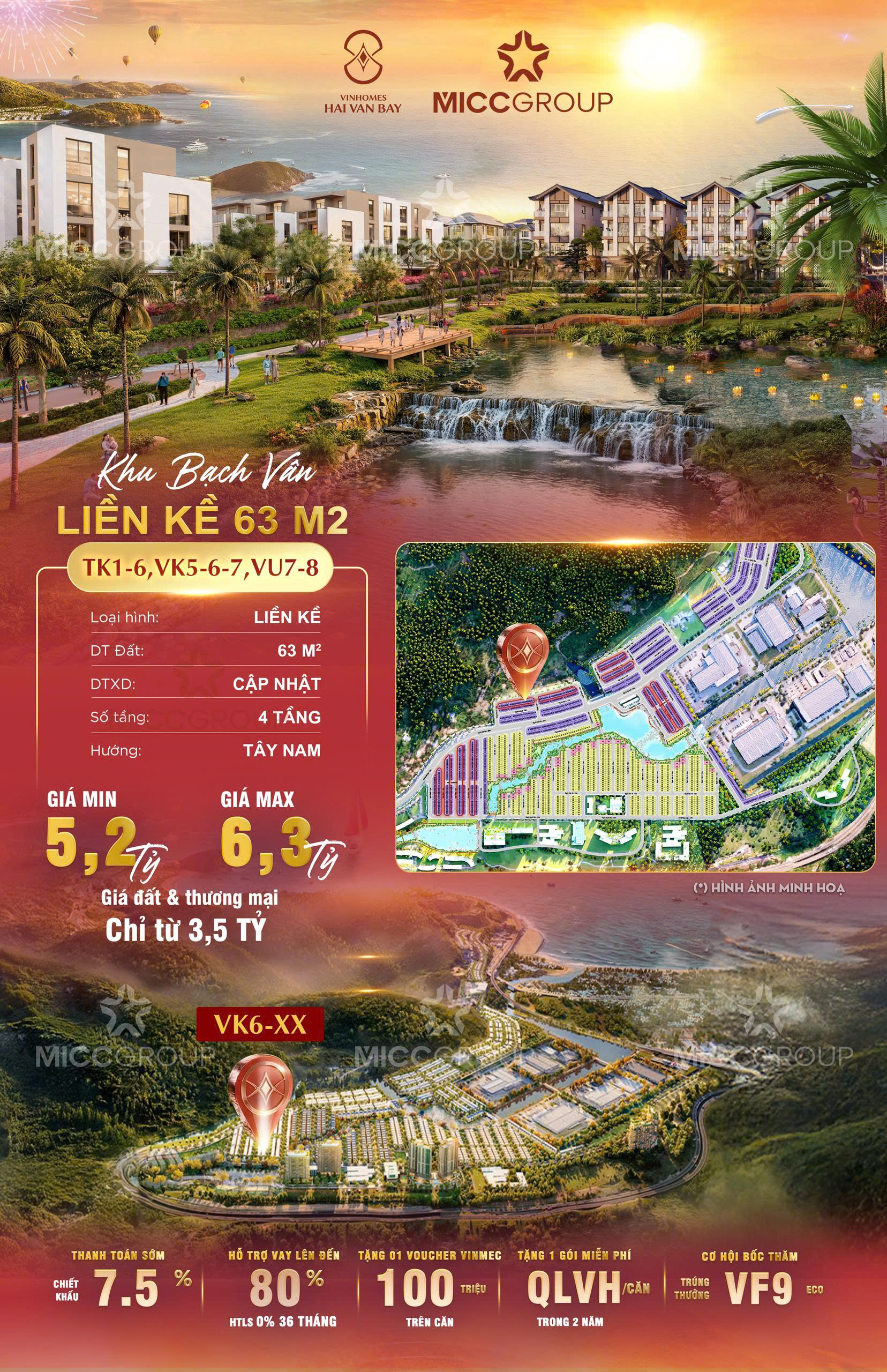 Phối cảnh Vinhomes Hải Vân Bay - Bạch Vân 12